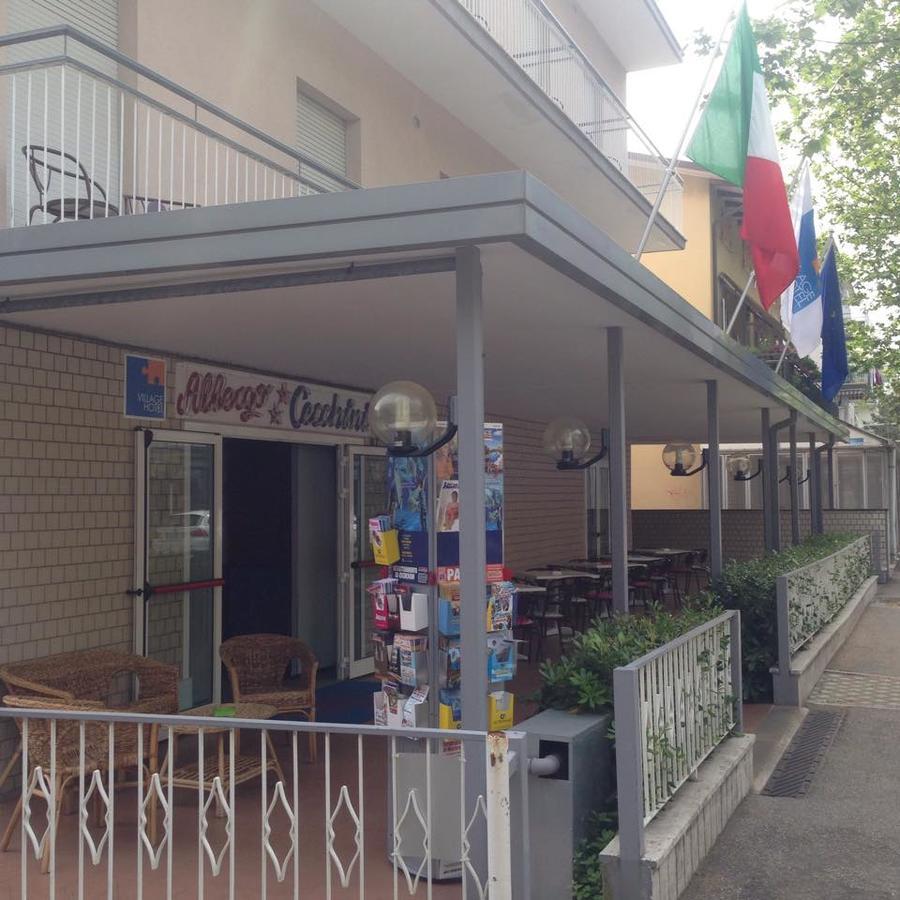 Hotel Cecchini Marebello Bagian luar foto